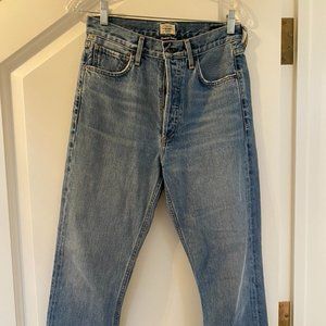 Charlotte High Rise Straight Jeans